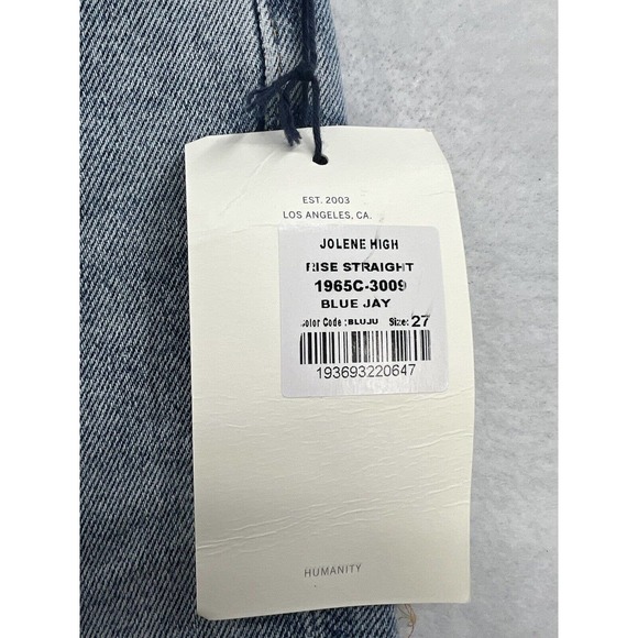 Citizens Of Humanity Light Blue Straight Leg Jeans - Picture 14 of 15